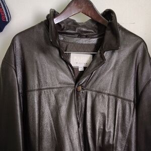 Wilsons Leather Men's Rich Brown Jacket